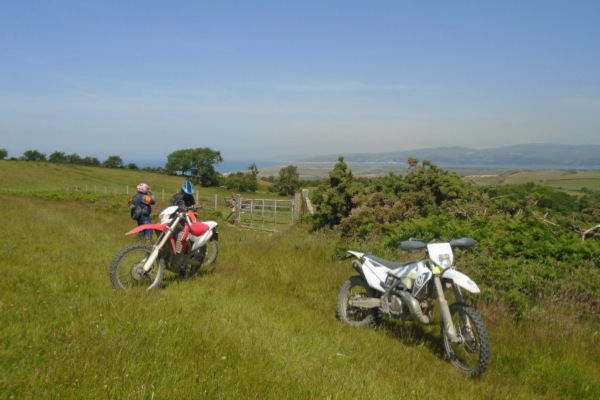 Trail riders Trail riders in Mid Wales