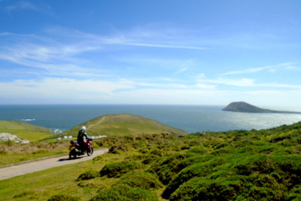 View of Bardsey Island