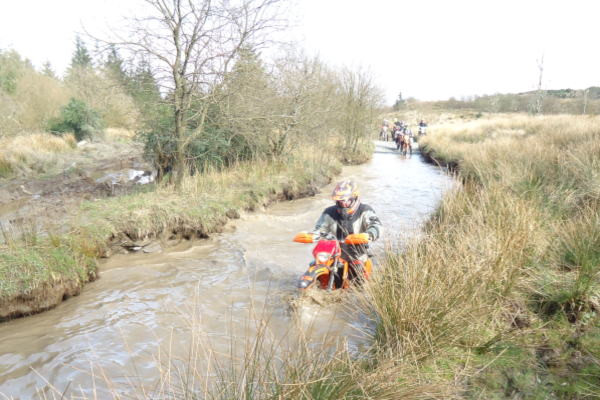 Summer trail riding Trail riders in Mid Wales