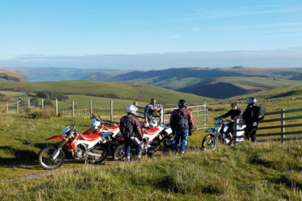 Rider on CRF250L Rider on CRF250L